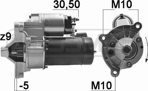 Messmer 220163A - Starteris adetalas.lv