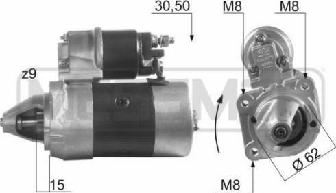 Messmer 220162A - Starteris adetalas.lv