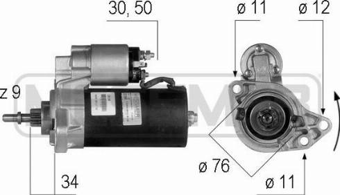 Messmer 220189A - Starteris adetalas.lv