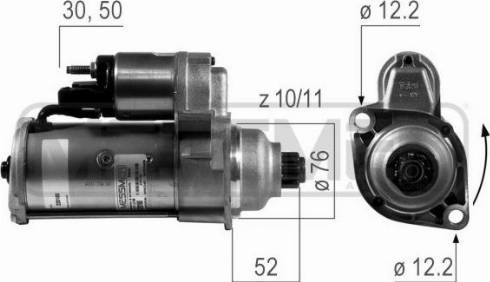 Messmer 220180A - Starteris adetalas.lv