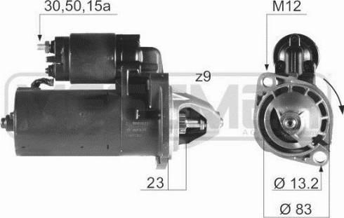 Messmer 220188R - Starteris adetalas.lv