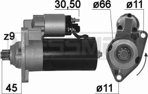 Messmer 220130R - Starteris adetalas.lv