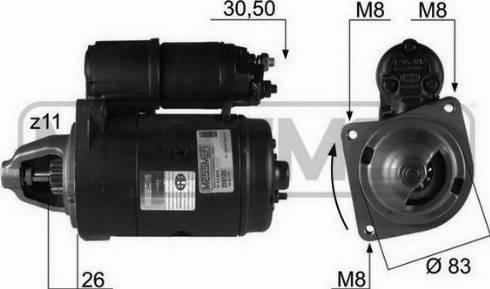 Messmer 220125R - Starteris adetalas.lv