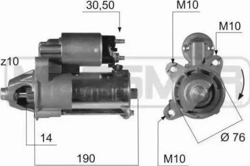 Messmer 220374 - Starteris adetalas.lv