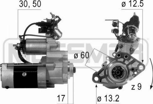 Messmer 220200A - Starteris adetalas.lv