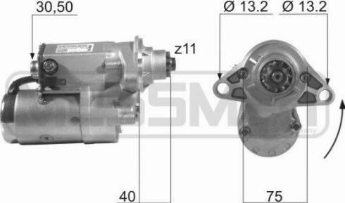 Messmer 220203A - Starteris adetalas.lv