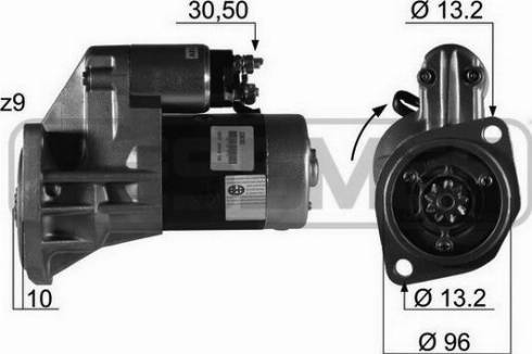 Messmer 220202A - Starteris adetalas.lv