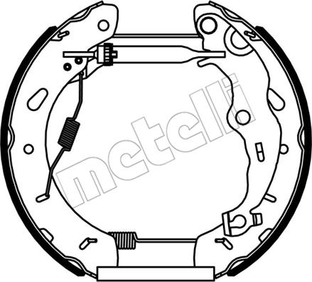 Metelli 51-0535 - Bremžu loku komplekts adetalas.lv