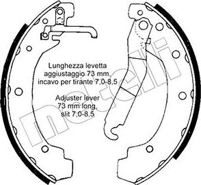 Metelli 53-0467 - Bremžu loku komplekts adetalas.lv