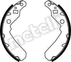 Metelli 53-0045 - Bremžu loku komplekts adetalas.lv