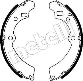 Metelli 53-0393 - Bremžu loku komplekts adetalas.lv