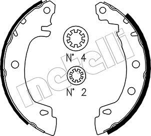 Metelli 53-0353 - Bremžu loku komplekts adetalas.lv