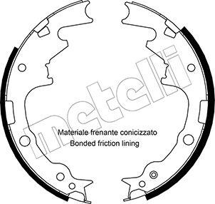 Metelli 53-0357 - Bremžu loku komplekts adetalas.lv