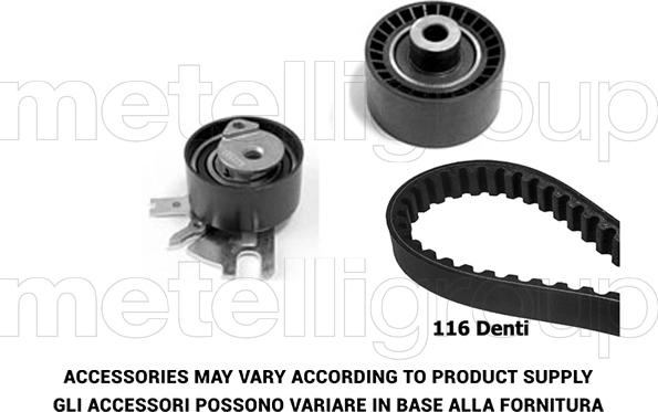 Metelli 29-0055 - Zobsiksnas komplekts adetalas.lv