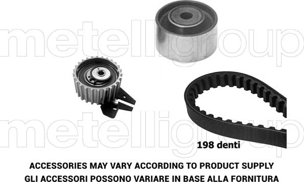 Metelli 29-0061 - Zobsiksnas komplekts adetalas.lv