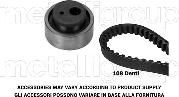 Metelli 29-0014 - Zobsiksnas komplekts adetalas.lv