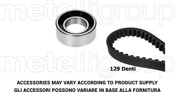 Metelli 29-0029 - Zobsiksnas komplekts adetalas.lv