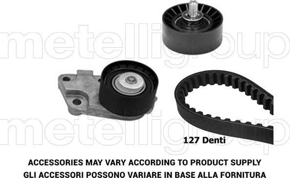 Metelli 29-0071 - Zobsiksnas komplekts adetalas.lv