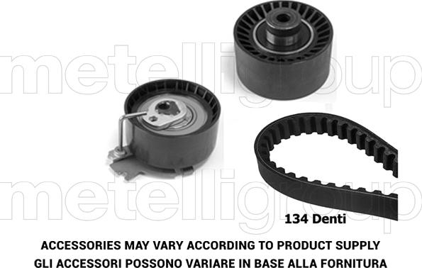 Metelli 29-0078 - Zobsiksnas komplekts adetalas.lv