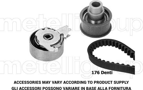 Metelli 29-0146 - Zobsiksnas komplekts adetalas.lv