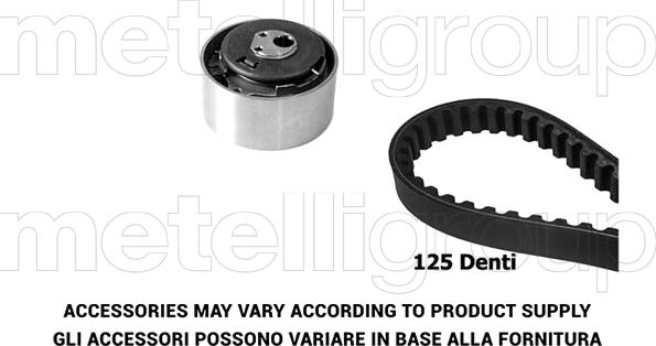 Metelli 29-0118 - Zobsiksnas komplekts adetalas.lv