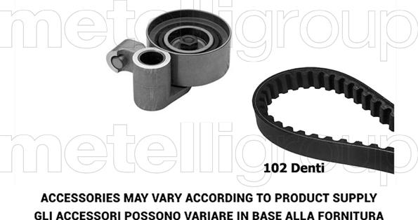 Metelli 29-0343 - Zobsiksnas komplekts adetalas.lv