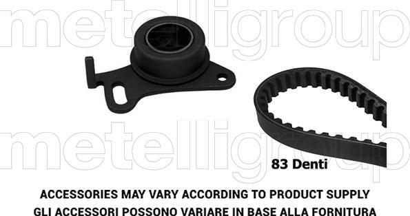 Metelli 29-0307 - Zobsiksnas komplekts adetalas.lv