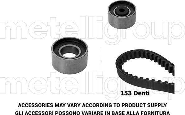 Metelli 29-0389 - Zobsiksnas komplekts adetalas.lv