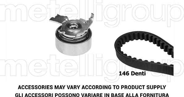 Metelli 29-0382 - Zobsiksnas komplekts adetalas.lv