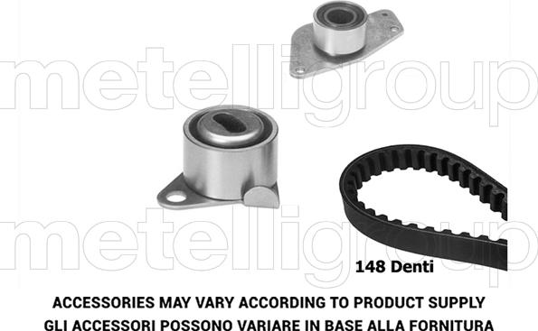 Metelli 29-0378 - Zobsiksnas komplekts adetalas.lv