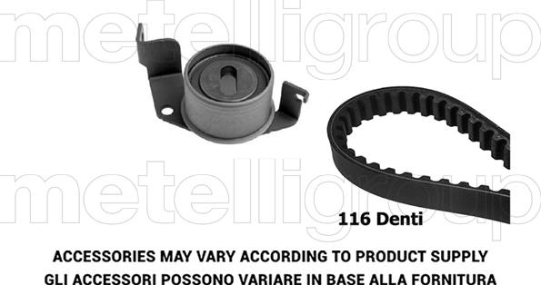 Metelli 29-0298 - Zobsiksnas komplekts adetalas.lv