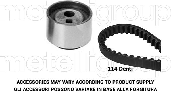 Metelli 29-0244 - Zobsiksnas komplekts adetalas.lv