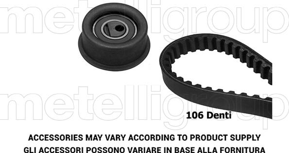 Metelli 29-0247 - Zobsiksnas komplekts adetalas.lv