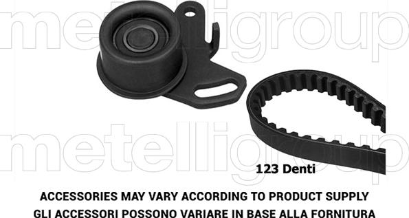 Metelli 29-0265 - Zobsiksnas komplekts adetalas.lv