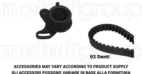 Metelli 29-0281 - Zobsiksnas komplekts adetalas.lv