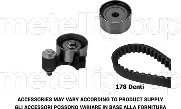 Metelli 29-0287 - Zobsiksnas komplekts adetalas.lv