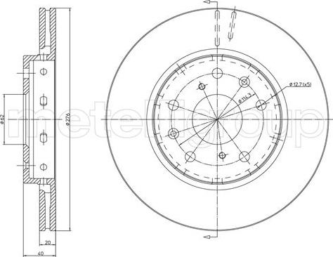 SKF VKBD 81164 V2 - Bremžu diski adetalas.lv