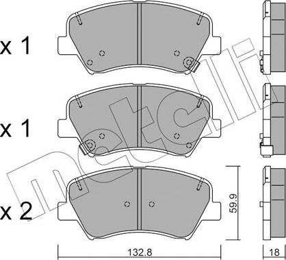 Metelli 22-0944-0 - Eļļas filtrs adetalas.lv