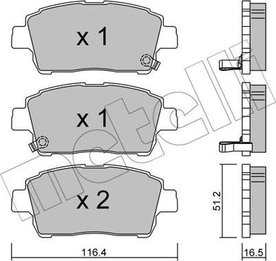 Metelli 22-0423-0 - Eļļas filtrs adetalas.lv