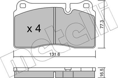 Metelli 22-0695-0 - Eļļas filtrs adetalas.lv