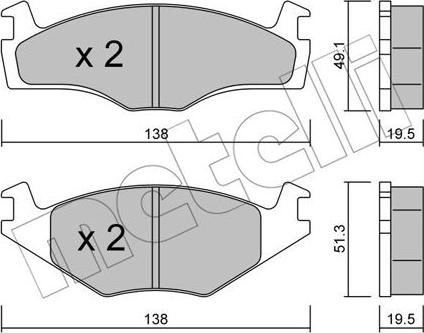 Metelli 22-0045-1 - Eļļas filtrs adetalas.lv