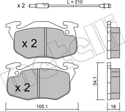 Metelli 22-0037-0 - Eļļas filtrs adetalas.lv