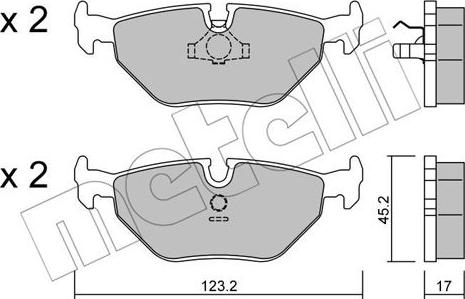 Metelli 22-0125-0 - Eļļas filtrs adetalas.lv