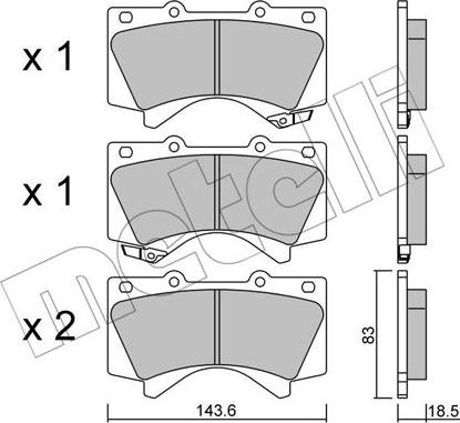 Metelli 22-0821-0 - Eļļas filtrs adetalas.lv