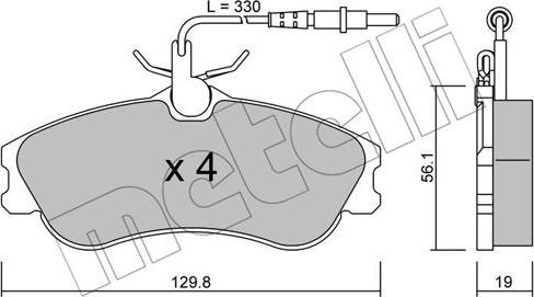 Metelli 22-0217-0 - Eļļas filtrs adetalas.lv