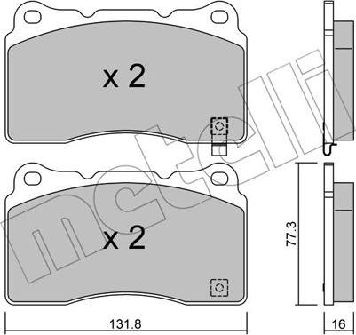 Metelli 22-0288-5 - Eļļas filtrs adetalas.lv