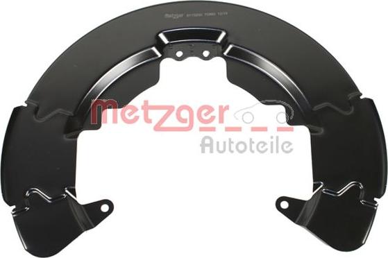 Metzger 6115200 - Dubļu sargs, Bremžu disks adetalas.lv