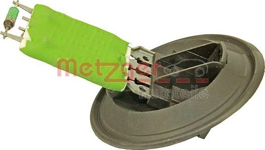 Metzger 0917028 - Rezistors, Salona ventilators adetalas.lv