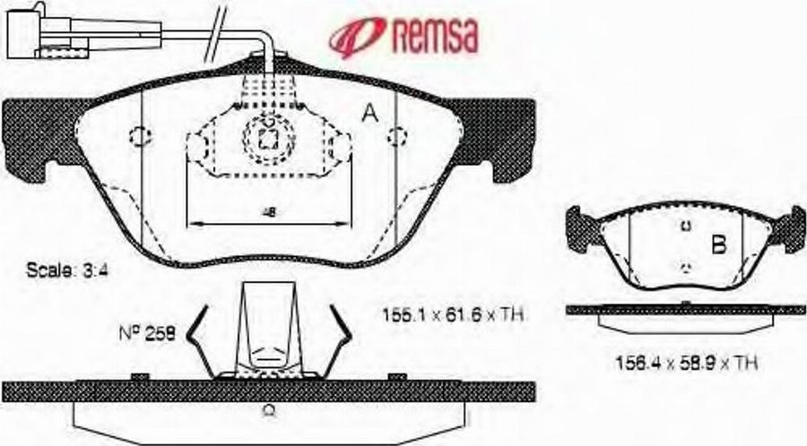 Metzger 058932 - Bremžu uzliku kompl., Disku bremzes adetalas.lv