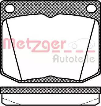 Metzger 1170698 - Bremžu uzliku kompl., Disku bremzes adetalas.lv